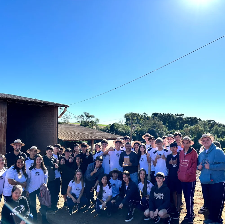 Alunos do técnico em AgroNegócio